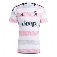 Koszulka piłkarska Juventus Dusan Vlahovic #9 Strój wyjazdowy 2023-24 tanio Krótki Rękaw